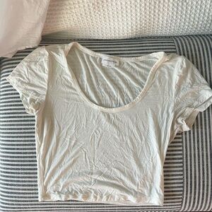 Revolve Lovers + Friends White Crop - S